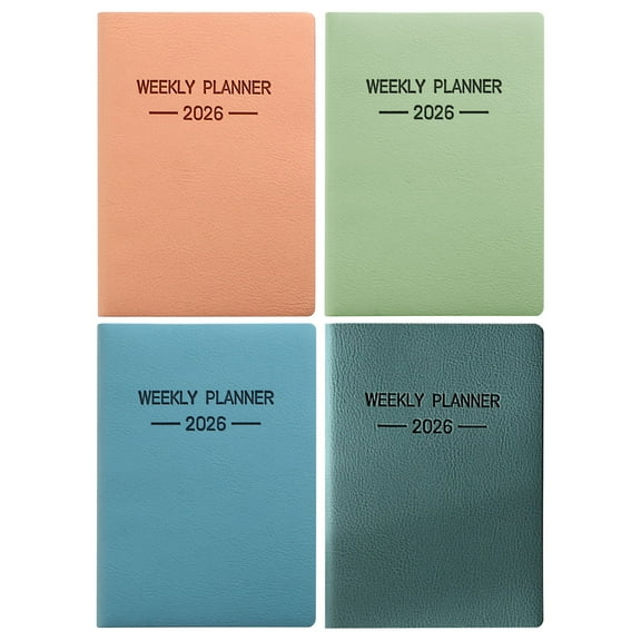 Nkmbld Composition Notebook A7 Mini Notebook Organizer Daily Planner Notebook for Work, Travel, Bible, and Meeting