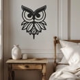 thumbnail image 4 of Violaura Owl Metal Wall Art - Easy to Install Hanging Perfect for Home, Living Room Decor (24.0" x 16.8"), 4 of 8