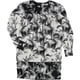 thumbnail image 1 of Sonia Rykiel Vestido de vaina con estampado de palmeras para mujer, negro, 40, 1 of 2