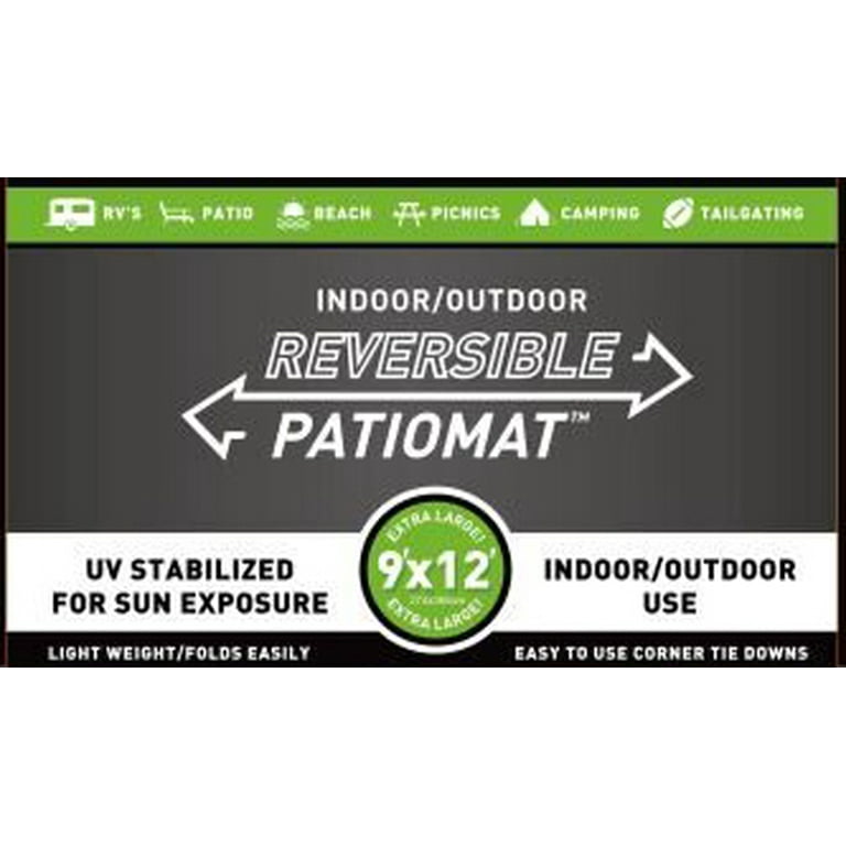 World Famous RV, Patio and Camp Mat 2.7 m × 5.5 m (9 ft. × 18 ft