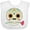 AA-White, variant on Inktastic DÃ­a De Los Muertos Skull with Flower Boys or Girls Baby Bib