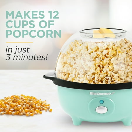 Elite Gourmet - 3Qt. Popcorn Popper - Mint