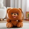 thumbnail image 5 of Juguetes de piscina, juguetes para bebés, juguetes para niños pequeños, lindo oso blanco de pelo, oso amarillo, muñeco para dormir, gansos grandes, almohada, regalo para el día, muñeco de peluche de a, 5 of 5
