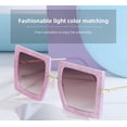 thumbnail image 2 of Lunettes de Soleil Rétro pour Hommes et Femmes, Style Rue, Vacances en Plein Air, Plage (Couleur : D, Taille : Moyen), 2 of 4
