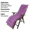thumbnail image 5 of Lelinta 47.2” x 18.9” / 61” x 18.9” Purple Chaise Lounge Cushion with 4 String Ties, 5 of 7