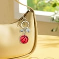 thumbnail image 5 of Yonrjhukm Ball Sports Keychains, Soccer, Basketball, Volleyball Pendants for Crossbody Bags & Backpacks, Ideal Gifts for Sports Enthusiasts & Events, 5 of 6