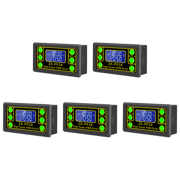 Regulador velocidad del PP2K Módulo accionamiento retardo ciclo 8A DC 3 3-30 V LCD alta potencia