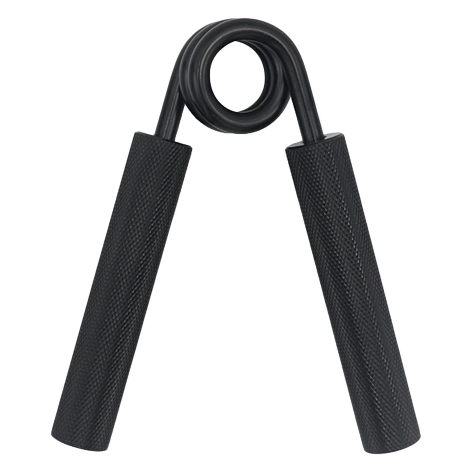 Hand Grip Exerciser Home Gym Nonslip Muscle Training (Black)200LB