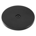 thumbnail image 1 of Base giratoria HSTECH de acrílico negro de 15 cm, capacidad de carga de 13,5 kg, 1 of 5