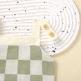 thumbnail image 5 of Blotona Infant Baby Girls Jumpsuit Summer Clothes Checkerboard Plaid Print Sleeveless Bodysuits 3M 6M 12M 18M 24M Newborn Knitted Romper Outfit 0-24M, 5 of 6