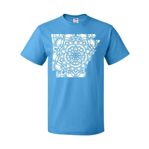 Inktastic Arkansas Silhouette Mandala T-Shirt