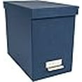 thumbnail image 3 of Bigso John Fiberboard Label Frame Desktop File Storage Box, 10.2 x 7 x 13 in, Blue, 3 of 4