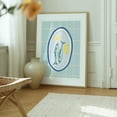thumbnail image 6 of Vintage Sardines | Italian Kitchen Art - Barberino Val d'Elsa Tuscany Italy Illustration Kitchen Decor Minimalist Modern Art Fruit Pastel Lemon Abstract Oak Framed Wall Art Print 6 x 8 inches, 6 of 12