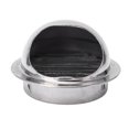 thumbnail image 4 of Stainless Steel Vent Cover, Wind Resistant Easy To Install Stainless Steel Vent Hood Hemispherical Protection  For Kitchen Fans For Electric Clothes Dryers 6 Inch, 4 of 8