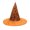 A, variant on Kmonabie Halloween Purple Sheer Witch Hat with Gold Foil Star Print, Transparent Wizard Hat Wide Brim, Costume Party Headwear Dress Up Event Favor