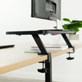 thumbnail image 3 of VIVO Black 26" Clamp-on Desk Shelf | Monitor Laptop Riser Desk Organizer, 3 of 8