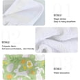 thumbnail image 5 of SKYSONIC Easter Bunny Egg Spring 2Pcs Kitchen Hanging Towel Set Hand Hanging Towels with Hanging Loop, Absorbent Bathroom Hand Towel Soft Thick Dish Cloth Dry Towel for Kitchen Bathroom, 12"x17", 5 of 6