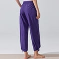 thumbnail image 5 of Womens Pants High Waist Jeans Solid Color Pocket Denim Pants Casual Trousers, 5 of 5