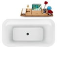 thumbnail image 3 of 59" Streamline N1720BL Freestanding Tub and Tray with Internal Drain, 3 of 7