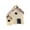 D, variant on Single Decorative Door Miniature For Dollhouse Diy Craft And House Model Accessory Small Scale (A)