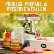 LEM Products BigBite #5 Electric Meat Grinder, 0.35 HP Stainless Steel Machine