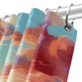 thumbnail image 5 of Dolphins Waterproof Printed Bathroom Shower Curtain Sets with Hooks - Stylish Bathroom Decoration, 5 of 6