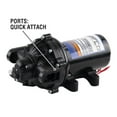 thumbnail image 2 of Everflo 12V On-Demand Diaphragm Sprayer Pump - 5.5GPM, 60 PSI, Quick Attach Ports CA3, 2 of 3