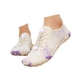 thumbnail image 3 of lnmuld Men Women Barefoot Shoes, Breathable Mesh Shoes for Water Yoga Fitness Hiking Color:Purple,Size:8, 3 of 9