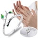 thumbnail image 2 of Joyas de hojas naturales, anillo redondo de moda, anillo con abertura, anillos ajustables con forma de rama, 2 of 8
