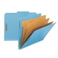 Smead Carpetas Clasificación, Cartón Prensado, 3 Div, Tamaño Carta, 100