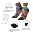 thumbnail image 5 of Fuzoiu Rainbow Lamb Breakfast Print Adult Socks, Crew Moisture-wicking Socks, Unisex Cushion Crew Socks,Casual Sports Ankle Socks, 5 of 7