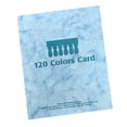 thumbnail image 3 of Libro de 120 colores de uñas, muestrario de colores de uñas, herramienta de manicura para esmalte en gel, salón de belleza. Azul, 3 of 9