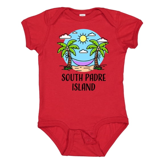 Inktastic Summer Vacation in South Padre Island Boys or Girls Baby Bodysuit