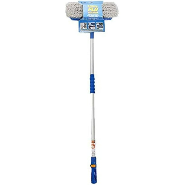 Ettore ExtendAFlo Auto Wash Brush; 10Inch FloBrush And 72Inch