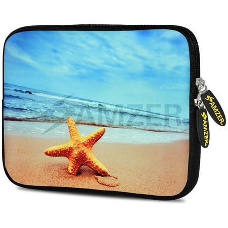 - Designer 7.75 Inch Soft Neoprene Sleeve Case Pouch for Alcatel ONETOUCH POP 7 LTE, Acer Iconia One 7, LG G Pad, Amazon Fire 7, Kindle/ Kindle HD 7, RCA 7 Tablet - Star Fish