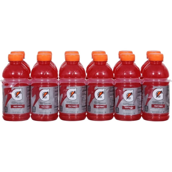 Gatorade Thirst Quencher12 oz Bottles - Fruit Punch  - 12 pk