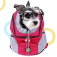 thumbnail image 3 of Pet Dog Carrier Carrier For Dogs Backpack Out Double Shoulder Portable Travel Outdoor Carrier Bag Mesh, 3 of 11
