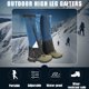 thumbnail image 2 of Polainas altas 1 par de polainas altas impermeables resistentes al desgarro, para lluvia, botas de n Meterk Polainas altas, 2 of 7