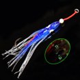 thumbnail image 4 of FEAMOS Fishing Squid Lures Soft Glowing Octopuses Trolling Saltwater Lures Baits with Hook Octopuses Skirt Trolling Swimbait, 4 of 8