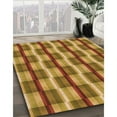 thumbnail image 3 of Ahgly Company Machine Washable Indoor Rectangle Transitional Mahogany Brown Area Rugs, 5' x 7', 3 of 7