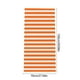 thumbnail image 3 of Toalla de Playa Extragrande a Rayas, Ideal para Adultos (Hombres y Mujeres) y para Viajes | Naranja, Poliéster, 150 X 70 Cm, 300 G | Toalla de Baño Extragrande Xl | 1 Unidad, 3 of 6