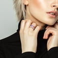 thumbnail image 5 of Everly Women's Created Sapphire Sterling Silver Ring, 5 of 8