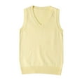 thumbnail image 2 of Womens Cable Knit Sweater Vest Traditional Style for Holiday Outfits Style School Sweater Vest For Women Vintage Knitted Sleeveless Top Ideal For Casual Wear And School Days, 2 of 3
