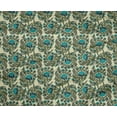 thumbnail image 4 of oneOone Tissu Polyester Lycra Feuilles & Floral Imprimé Bloc Tissu BTY 56 Pouces de Large, 4 of 5