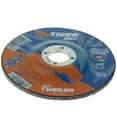 thumbnail image 2 of Tiger® Zirc Combo Wheel, 5 x 1/8 in, 7/8 in Arbor, Type 27, Z30T, 2 of 6