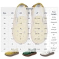 thumbnail image 3 of Abomasnow Womens PU Perforated Adjustable Metal Buckle Sole Slip‑On Clog Loafer Shoes Casual Lightweight Summer Beach Vacation Shoes, 3 of 8