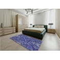 thumbnail image 4 of Ahgly Company Indoor Rectangle Patterned Blue Whale Blue Area Rugs, 7' x 10', 4 of 6