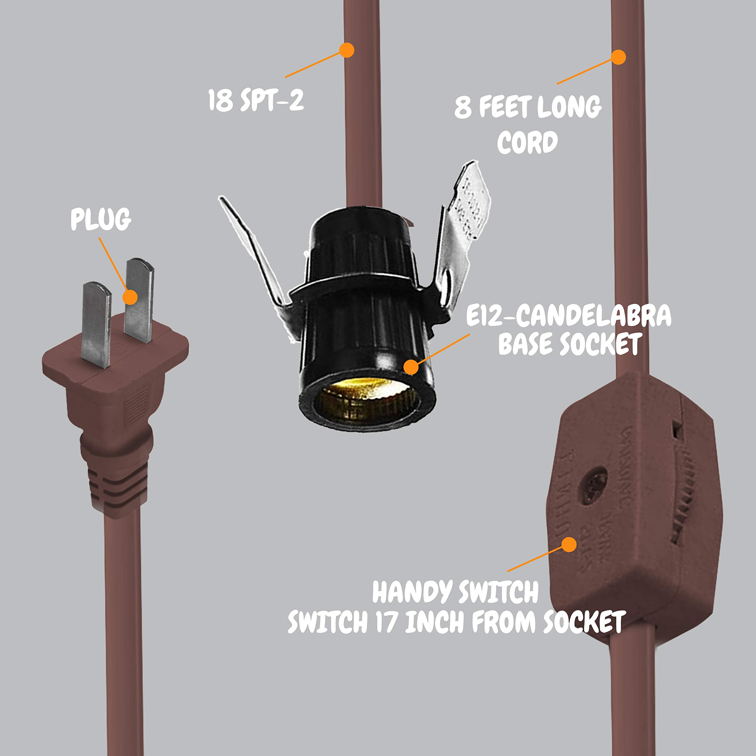 Candelabra Light Sensor Socket | Shelly Lighting