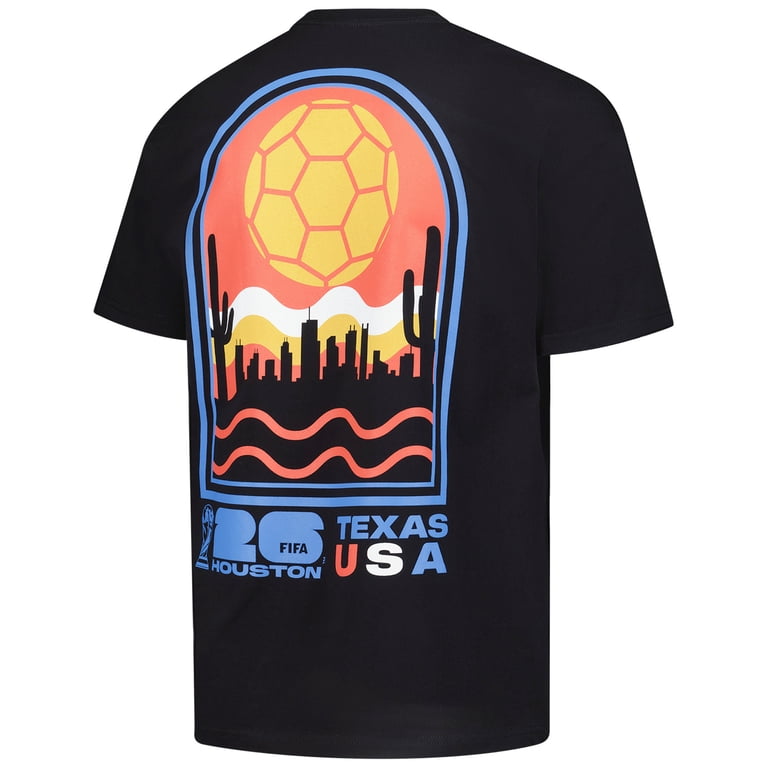 Men's Outerstuff Black 2026 FIFA World Cup Houston Host City Local