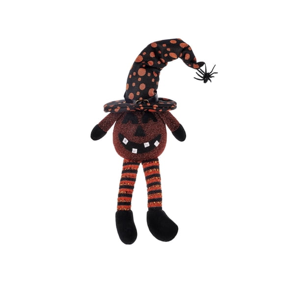Ailezt Halloween Decor Halloween Witch Hat Long Legs Decorative Ornament With LED Light Home Desktop